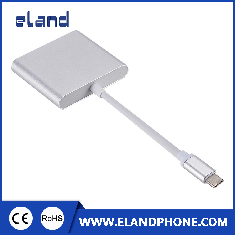 Type-C to HDMI + USB 3.0/USB-C Adapter