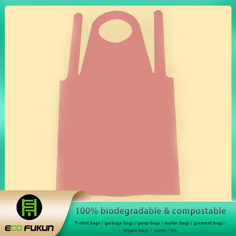 Biodegradable Apron, Plant-Based Disposable Compostable Apron
