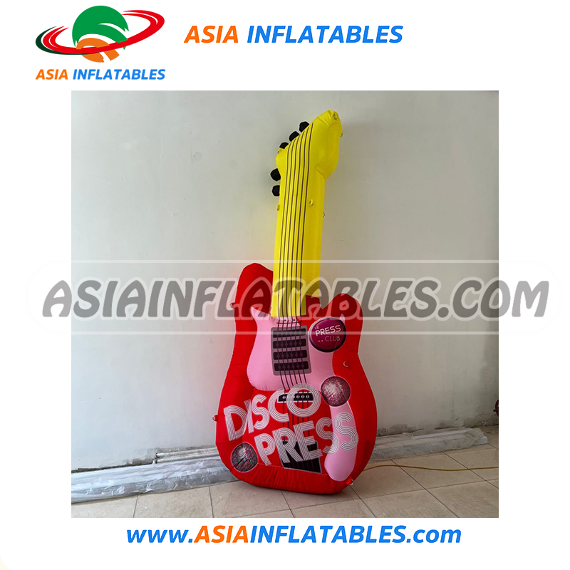 Outdoor Giant Inflatable Guitar Model