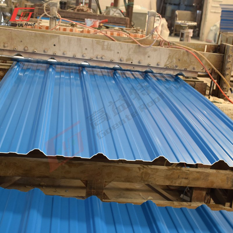 Factory Direct UPVC Plastic Extrusion Forming Wave Roofing Shed