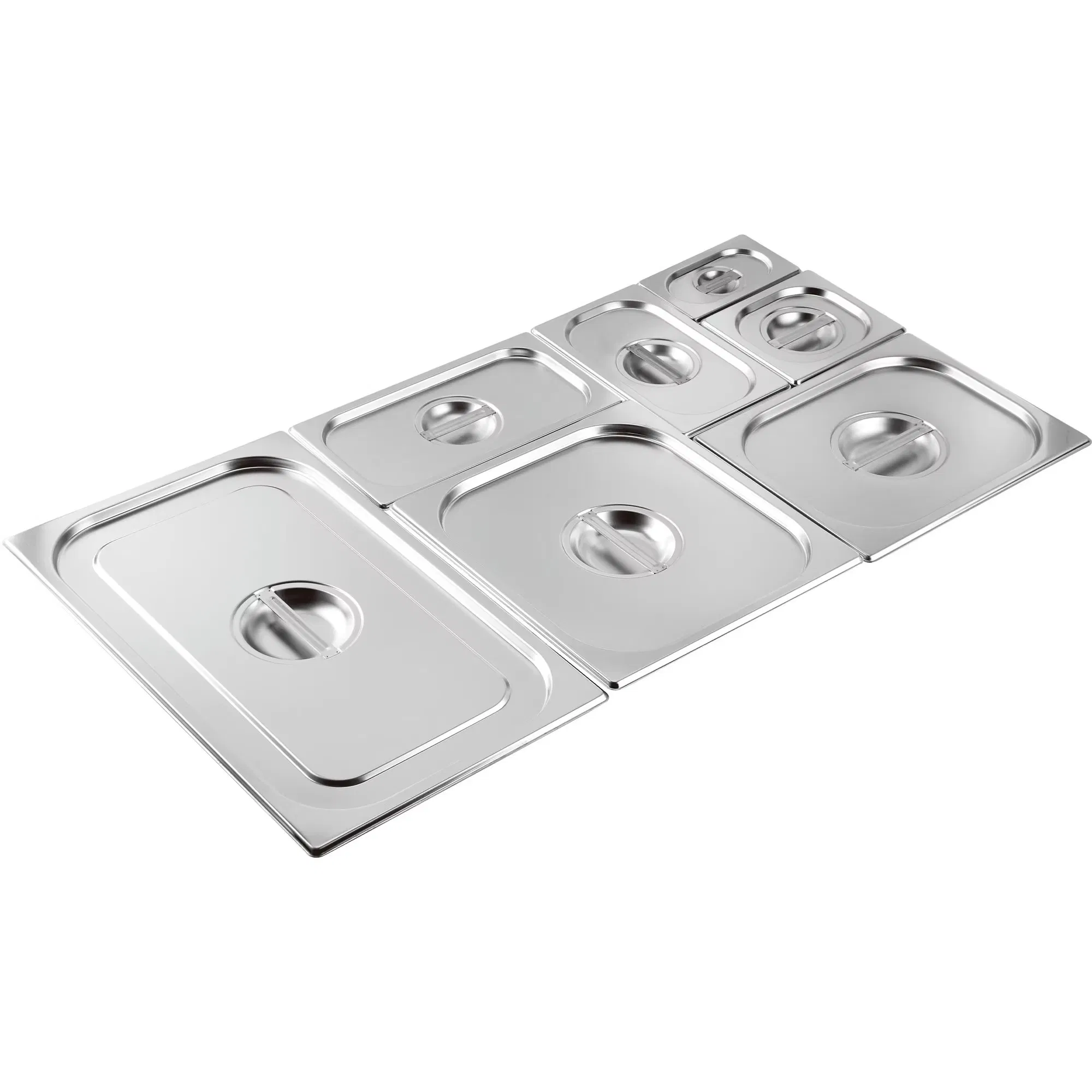 Hot Selling Stainless Steel 1/1 Gn Pan Lid Food Containers Cover for Hotel Restaurant Serving Food