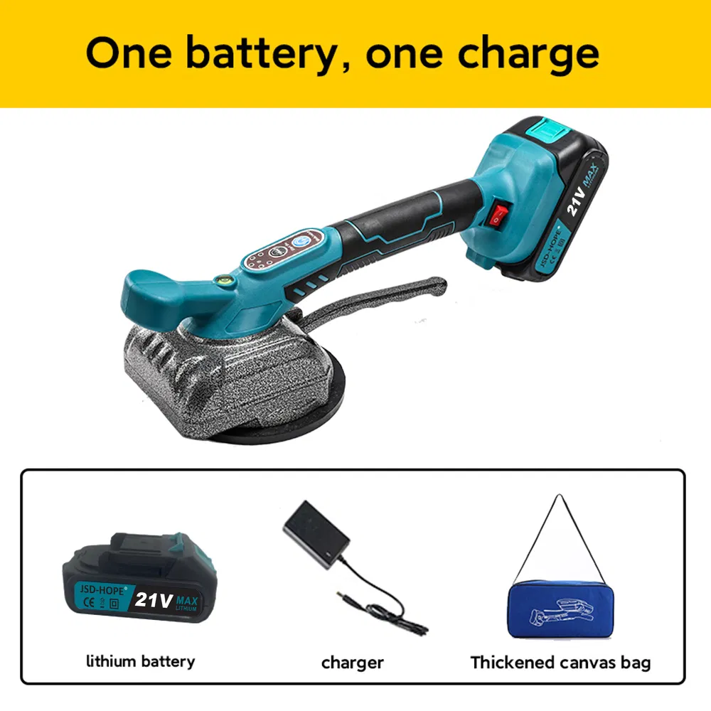 High-Frequency Vibration Brushless Lithium Battery Tile Laying Machine for Industrial Use