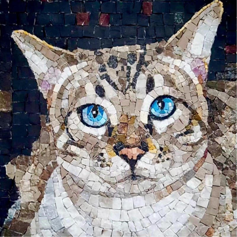 Mosaic Clip Art Custom Animal Mosaic Wall Art Handmade Glass Marble Murals