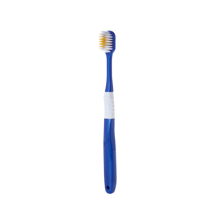 Manual Multicolored Design Adult Toothbrush for Easy Cleaning and Maintenance
