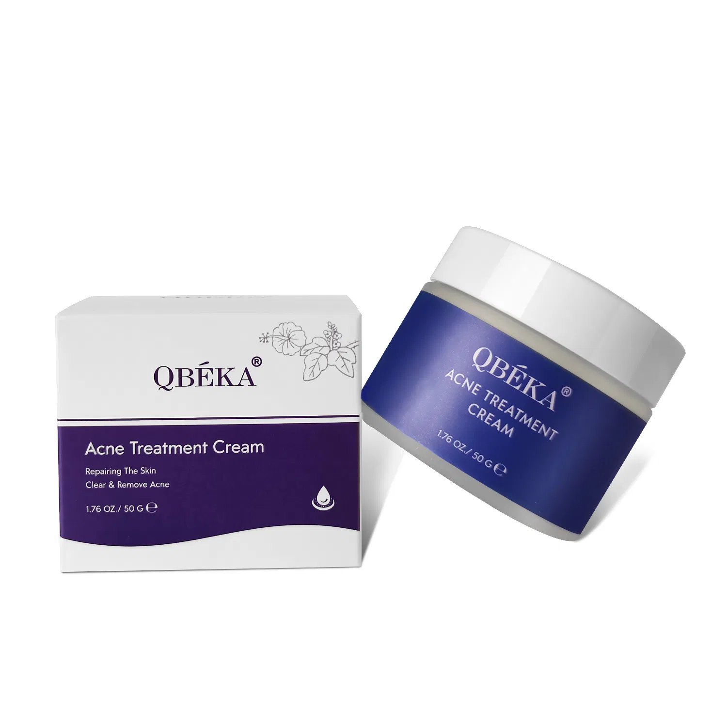 OEM Best Effect Qbeka Acne Treatment Cream