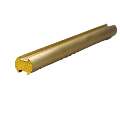 Custom Pure Copper C38ooo Brass Profile Shape Red Square Rod Solid Copper Alloy Rod L- Shaped Profile