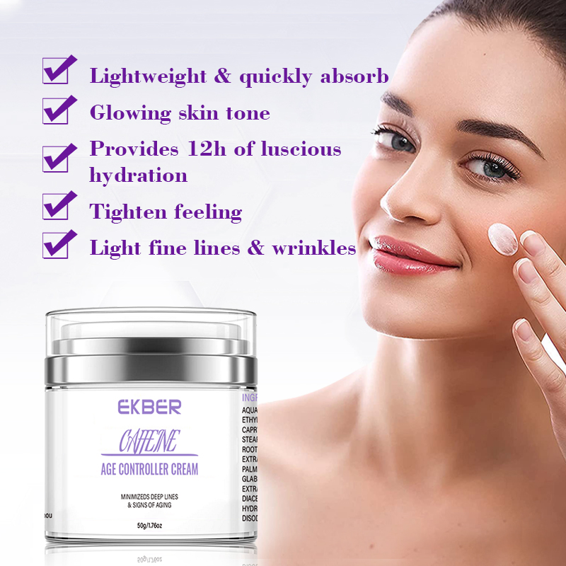 Organic Anti Aging Moisturizer Skin Care Vegan Facial Whitening Retinol Collagen Anti-Wrinkle Cream