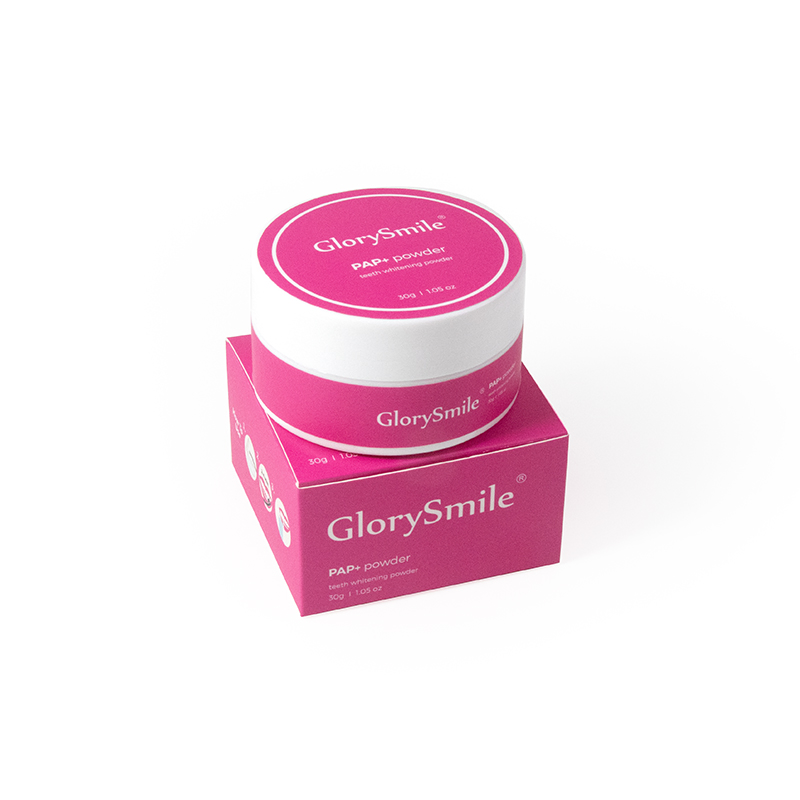 Natural Pap Teeth Whitening Powder Private Label 30g Organic White Powder Teeth Whitening