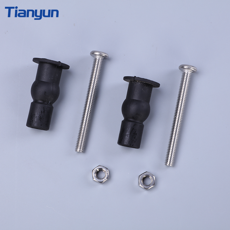 Toilet Seat Hardware Toilet Expandable Bolt Set Toilet Seat Screws
