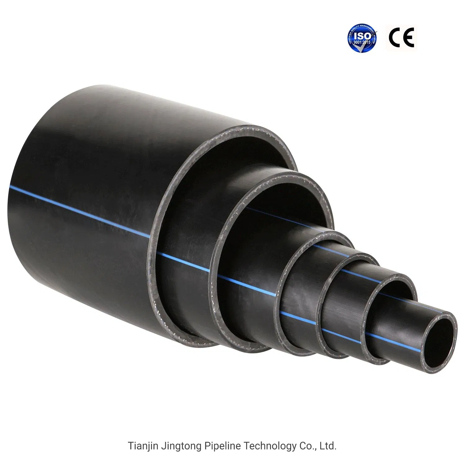 Труба HDPE PE для водоснабжения PN16/PN20