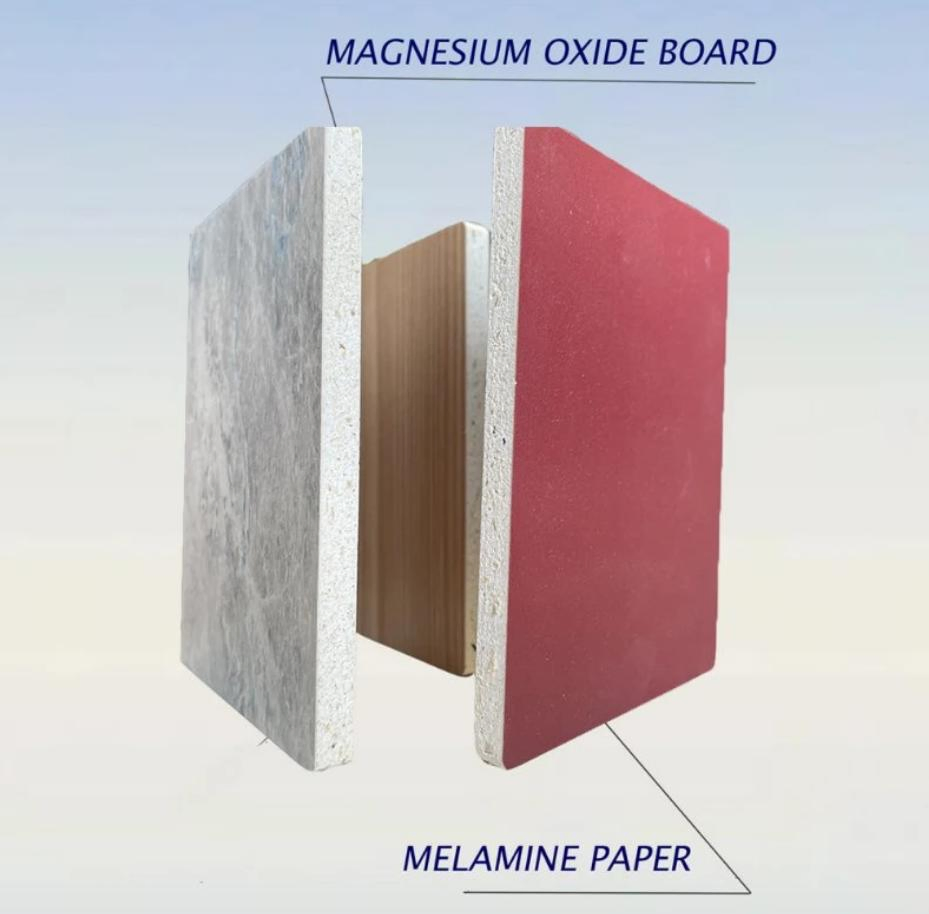 HPL/PVC Laminated MGO Board Magnesium Oxide Board for Interior Decotation