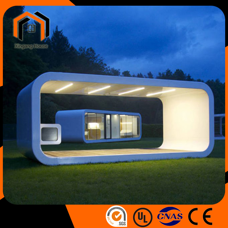 20-Foot Mini Prefabricated House Portable Modular Apple Cabin
