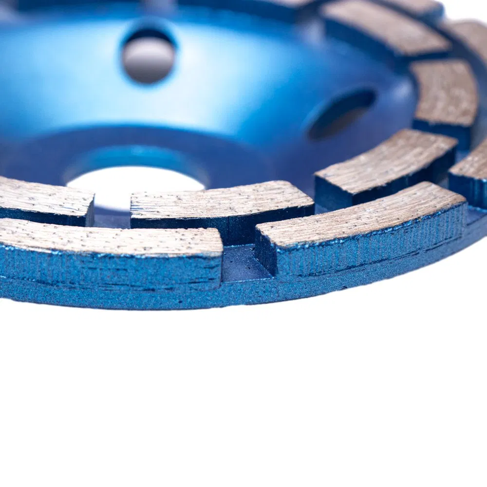 5inch 125mm Segmented Turbo Double Row Diamond Cup Wheel