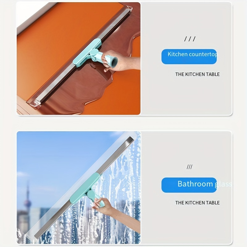 Promotional Spot Supply Multi-Functional Dual-Scraper Design Ideal Cleaning Products Squeegee