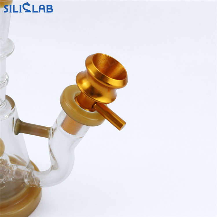 14mm Aluminium Alloy Smoking Bowl Pot for Smoking Tobacco Cigarette Bubber Water Pipe Accessories Style 1