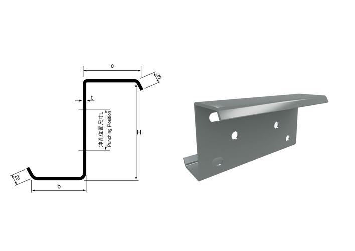 Z-Shape Steel Customized to Meet Your Requirements - Trademark 55491472