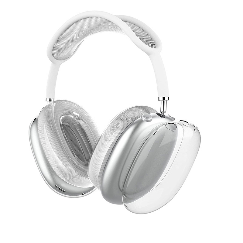 Чехол для AirPods Max, прозрачный TPU, защитный