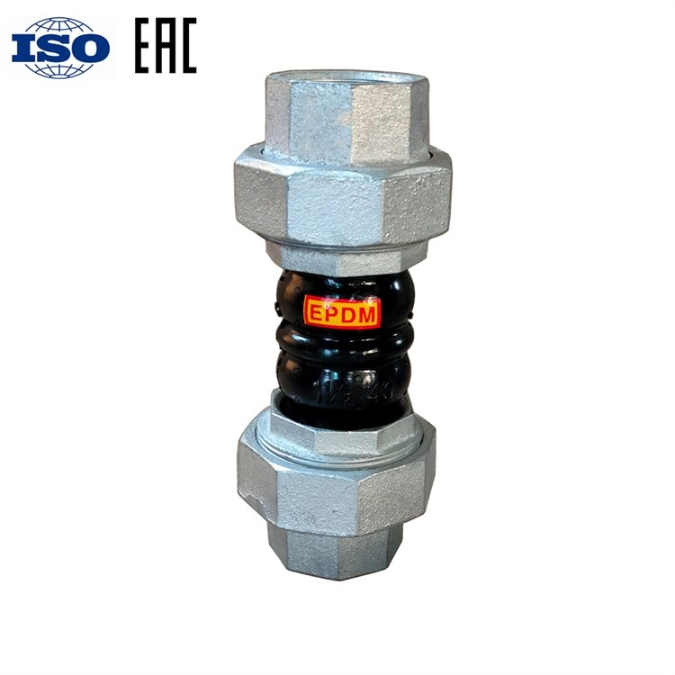 ANSI DN20 Flanged Type Double Single Sphere Thread End Class 150/300 JIS 10K Rubber EPDM Expansion Joint Pipe Fitting Joints