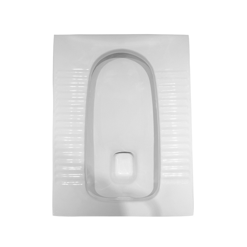 Cheap Price Environmental Protection Ceramic Wc Pan Water Closet Squat Toilet with S-Shaped Odor-Proof Bend