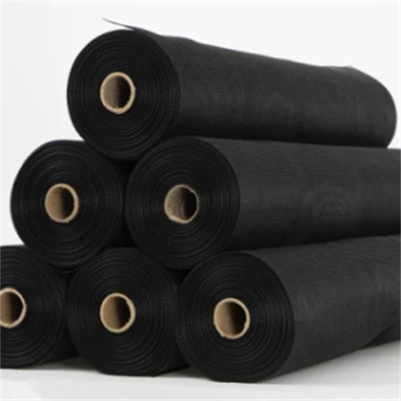 Polyester Yarn Black Insect Screening Screen Fabric