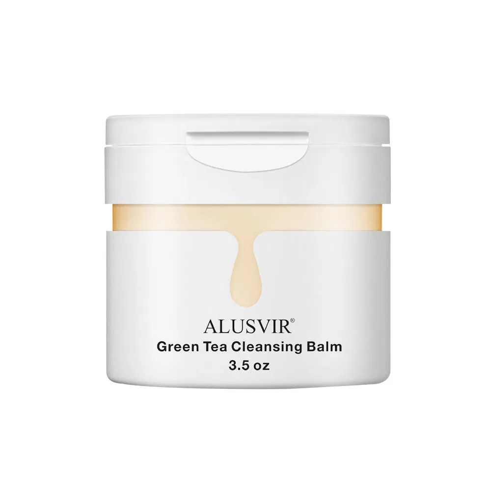 Natural Mild Green Tea Extract Makeup Remover Deep Cleansing Cream Balm
