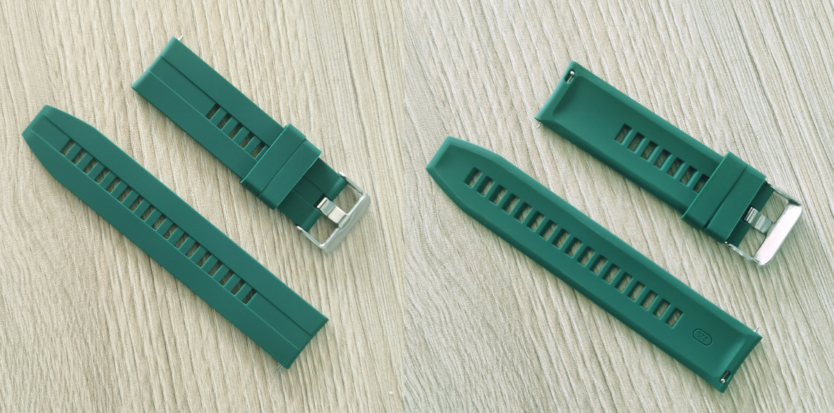 New Official Style Replacement Silicone Watch Strap for Huawei Watch Gt Gt2 Silicon Gel 20 22mm Belt Buckle Watch Band for Samsung for Silicone Apple Watch Band