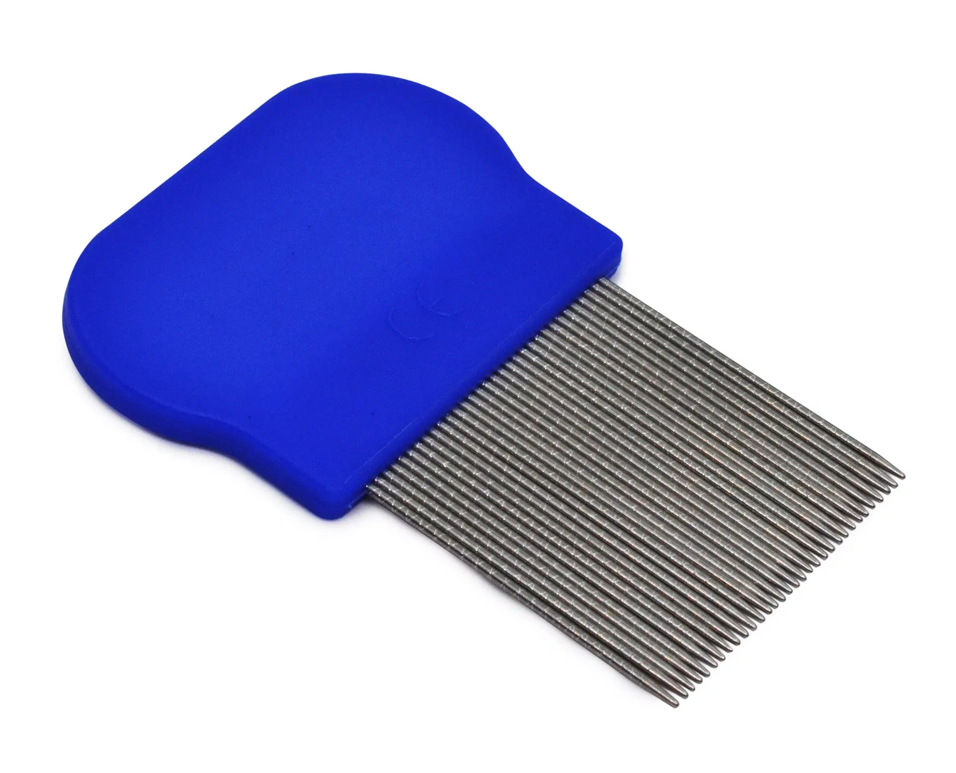 Plastic Flea Lice Comb with Stainless Steel Teeth for Head Treatment