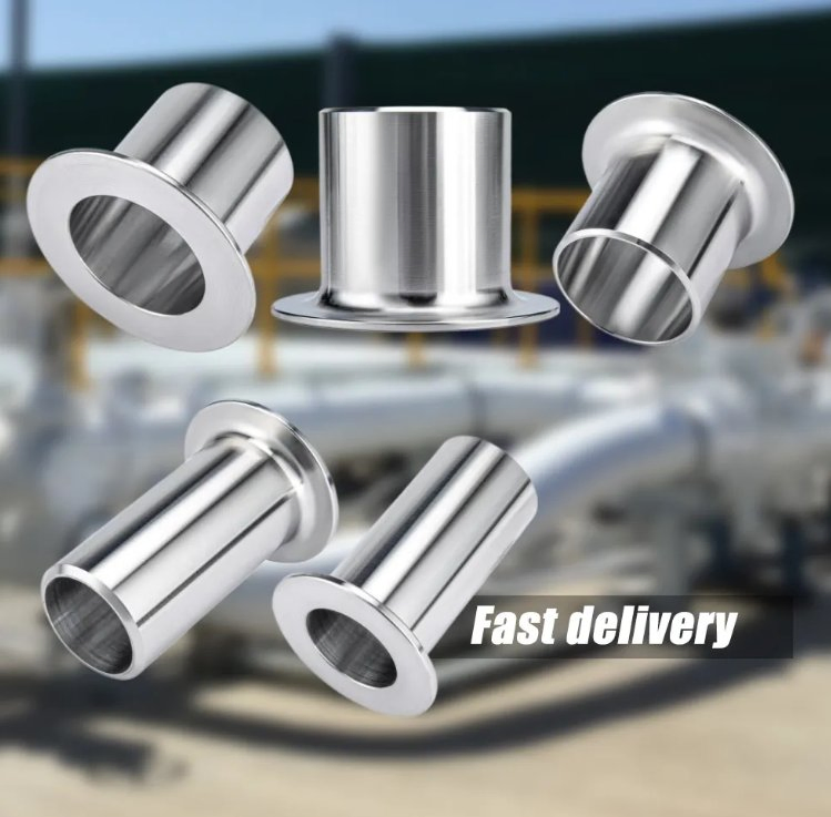 Premium 2-Inch Schedule 40 Stainless Steel Stub End Fitting