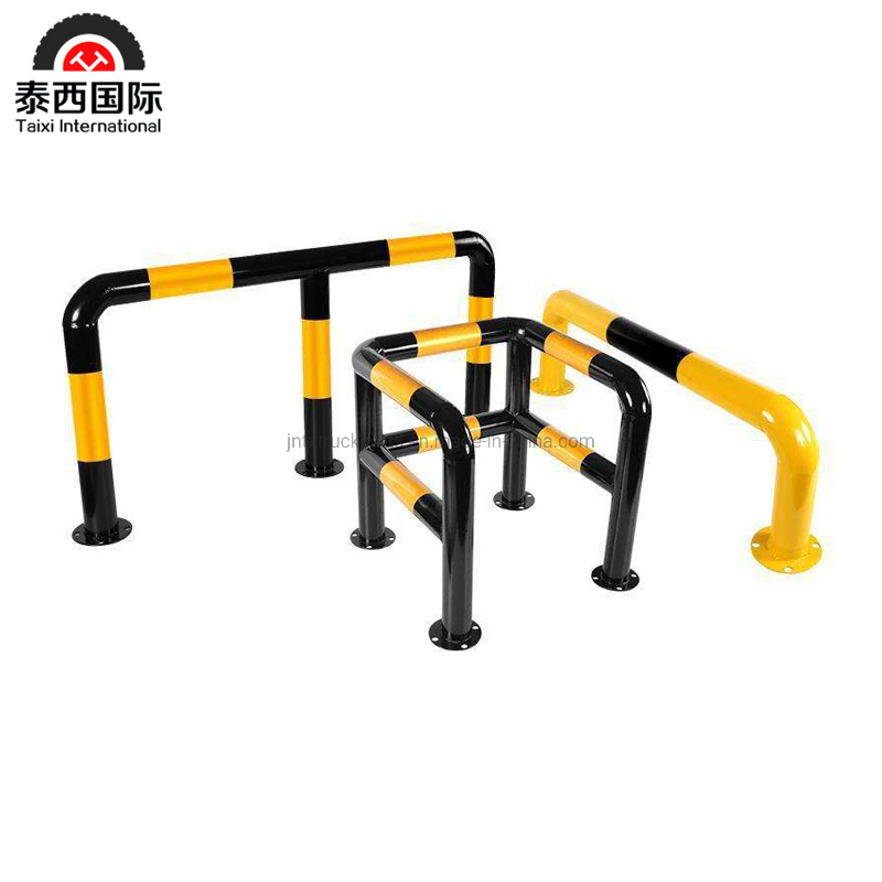 Fire Hydrant Anti-Collision Fence Corner Cement Column Steel Pipe Fence Traffic Guardrails