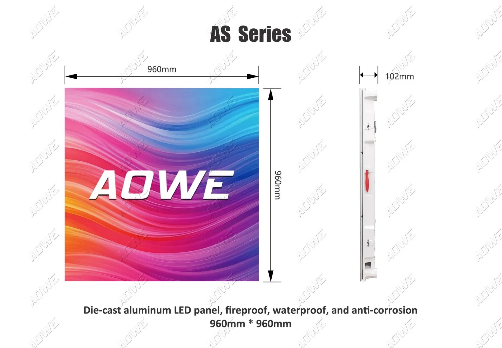 Wholesale China Factory Aowe LED Screen Waterproof LED Panel