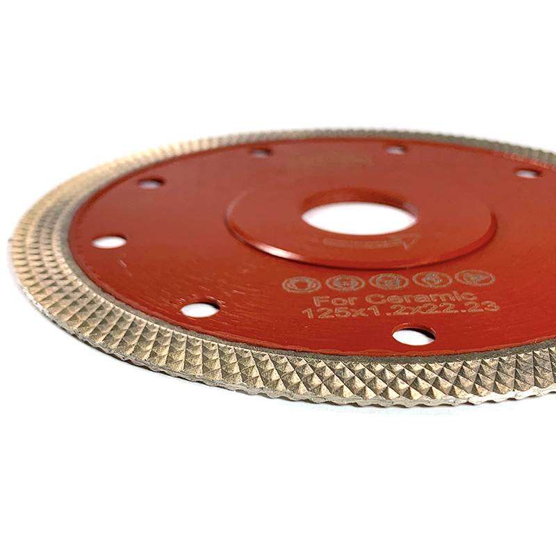 Diamond Porcelain Saw Blades 5 Inch X Mesh Turbo Tiles Blades