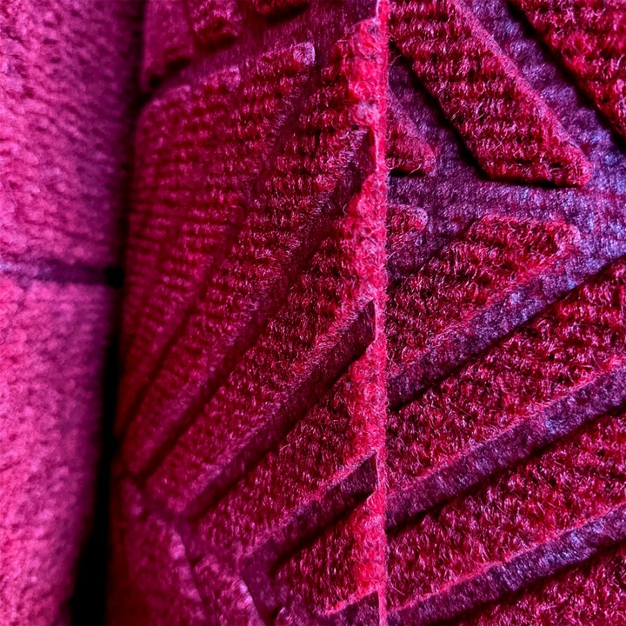 Indoor Polypropylene Cut Loop Door Mat with PVC Backing for Home Hotel