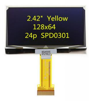 OLED-дисплей 0.91 дюйма 128x32 с драйвером SSD1306