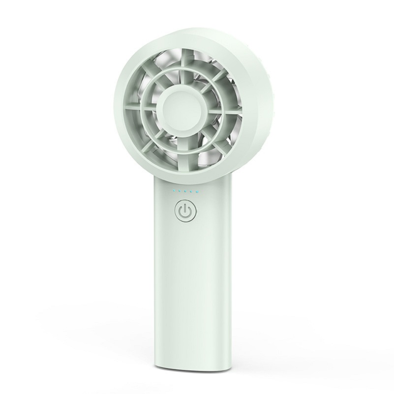 Portable Rechargeable Mini Handheld Fan 5-Speed Adjustable for Outdoor Use
