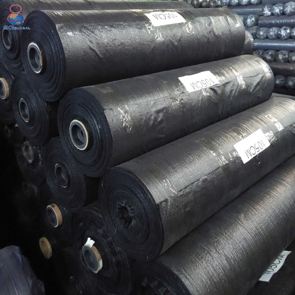 Polypropylene Fabric Black PP Woven Silt Fence for Garden