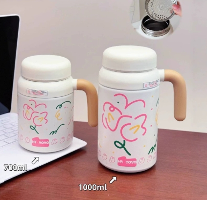 Термос для воды 27.5oz, стильный, с термоизоляцией