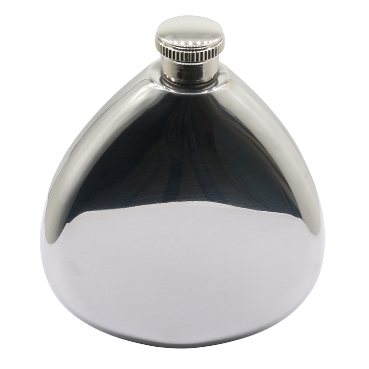 2023 New Style 6oz Water Drop Shaped Hip Flask