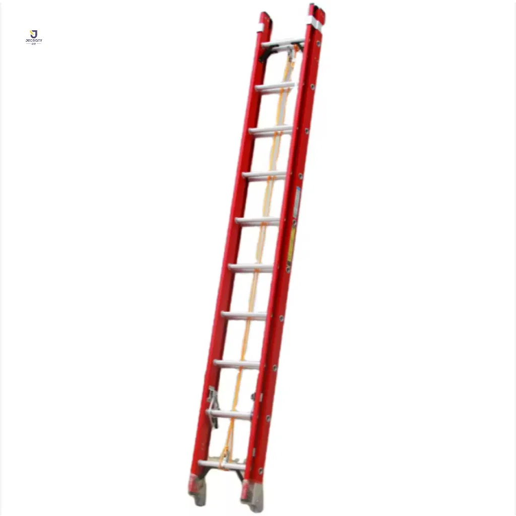 Jtel Type High Quality Portable Fiberglass Extension Ladder