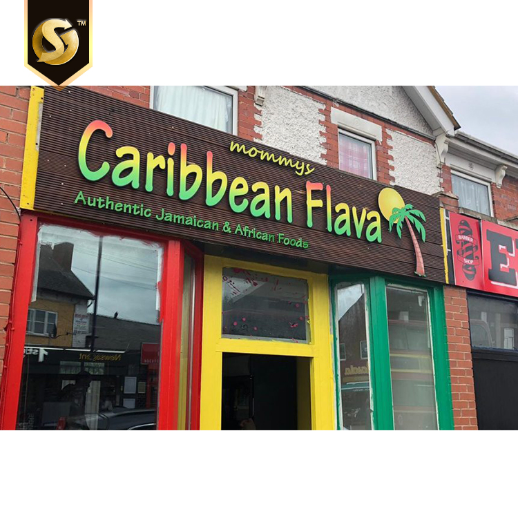 Purple Acrylic Backlit Halo Channel Letters with Pin Stud Mounting