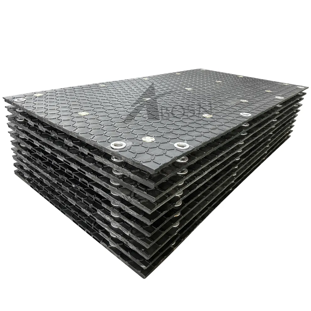Oil Drilling Rig Floor Mats Engineering Plastic UHMWPE Ground Mat