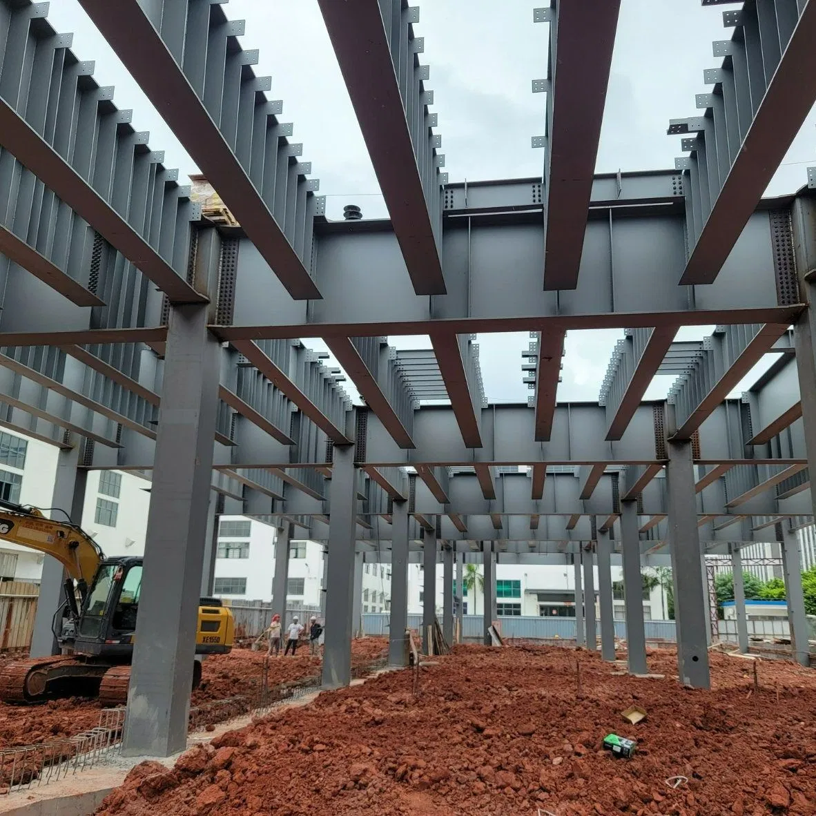 Multi-Story Prefabricated Steel Structure Building for Multi-Purpose
