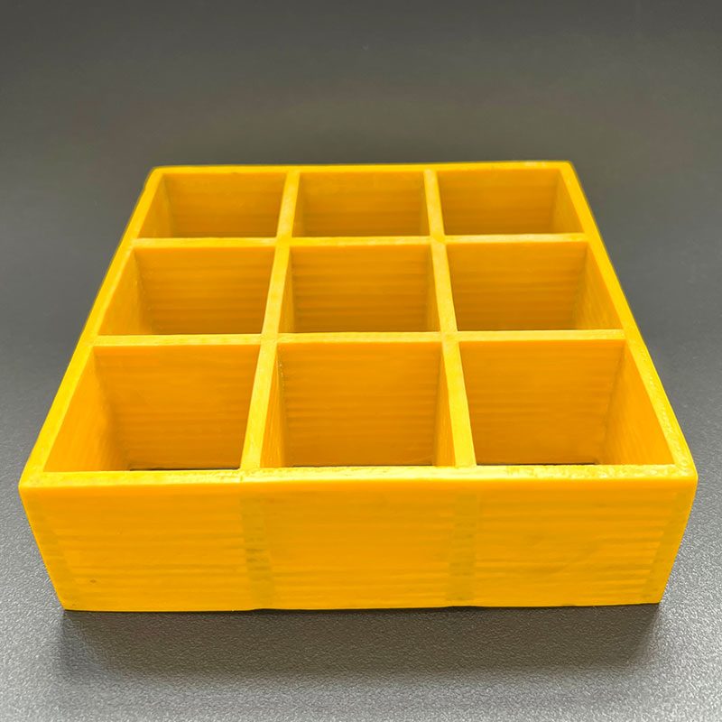 FRP Moulded Grating M1938 Concave Surface FRP Grating for Stairways Platform and Decking Marine Applications Chemical Plants Piping and Conduit Systems