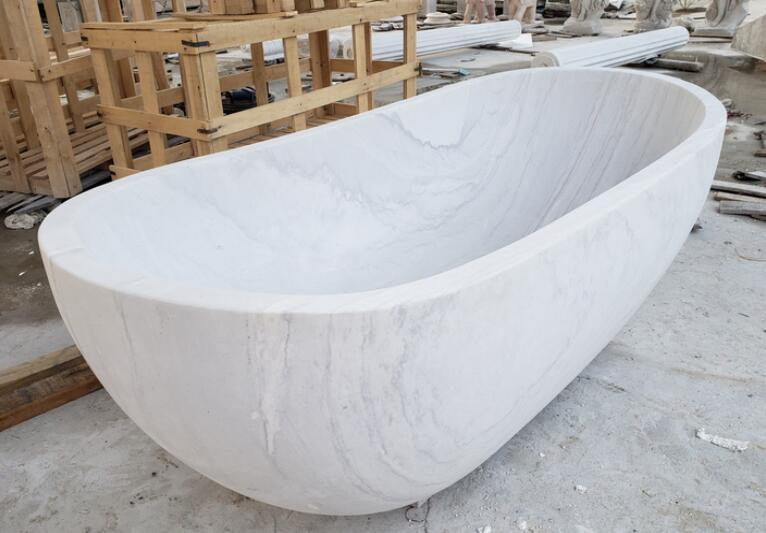 Мраморная ванна для ванной комнаты и СПА