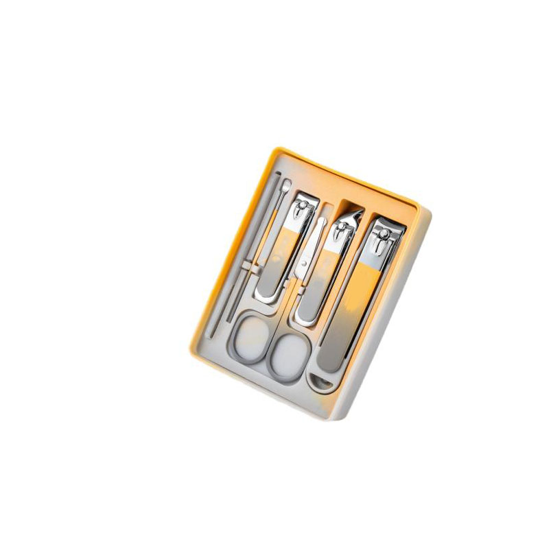 Glitter Accented Nail Art Brush Set Nail Design Manicure Pedicure Set