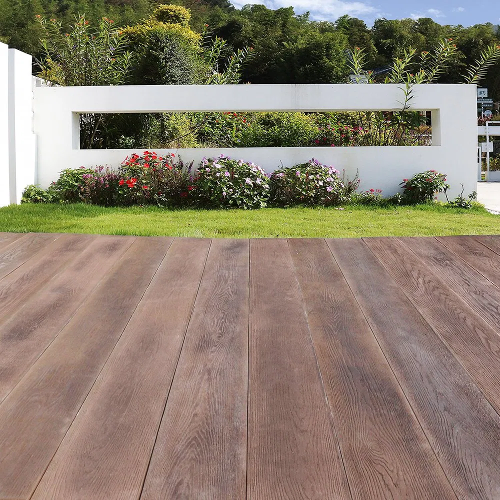 200X25mm Fire Rated Easy Installation Polyurethane Foam Composite Outdoor Decking Flooring