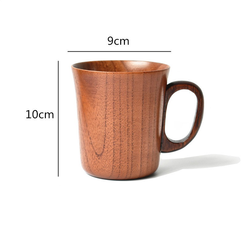 Большая деревянная кружка для воды, 16 oz