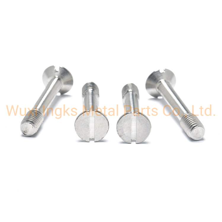 Stainless Steel 304 A2 Countersunk Head Slotted Driver Flat Head Captive Screw