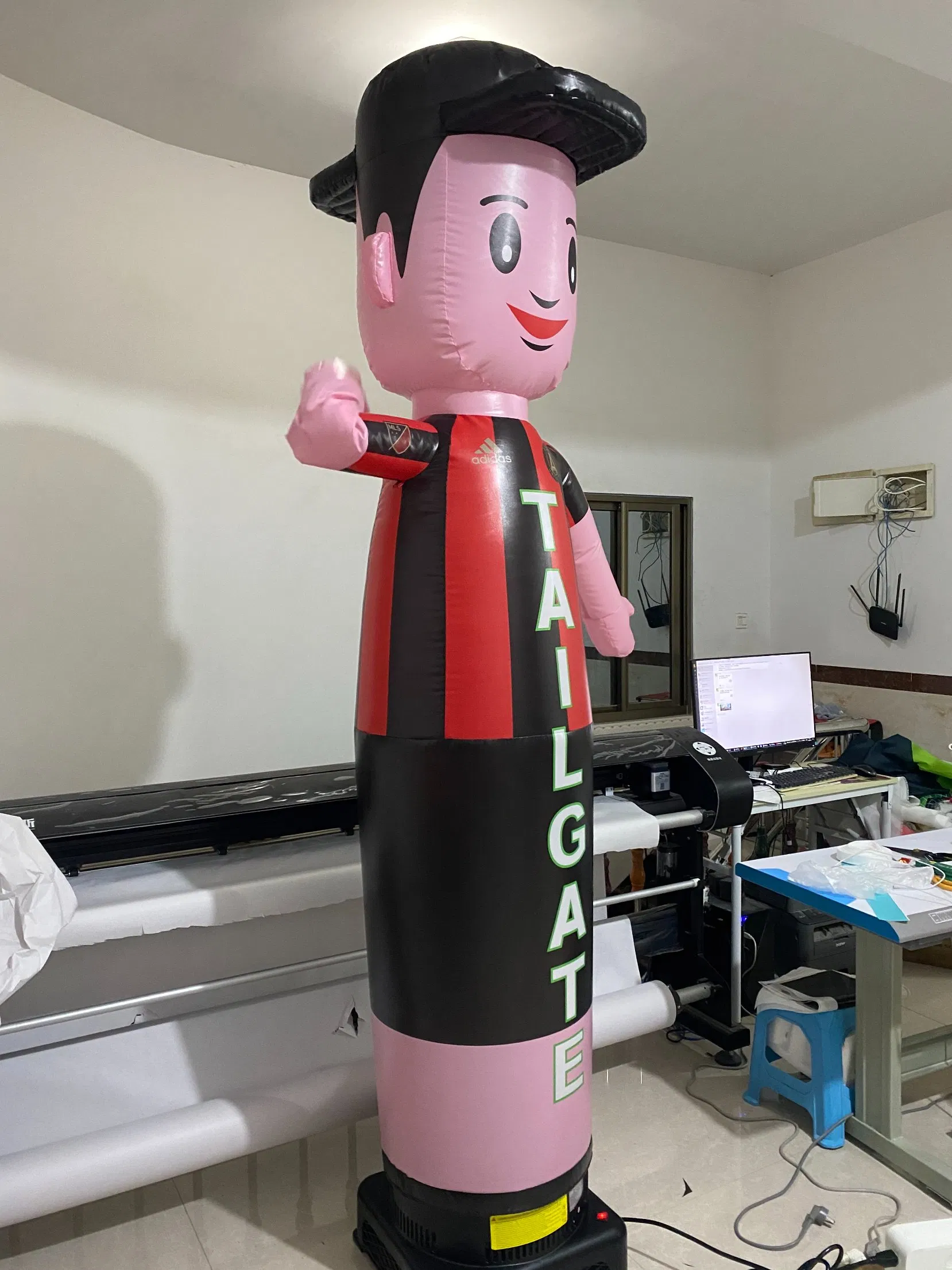 Latest Design Outdoor Single Legs Inflatable Tube Advertising Inflatable Air Dancer