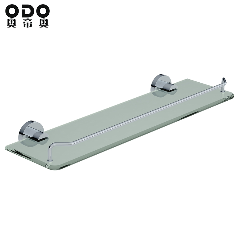 Stainless Steel 304 Glass Shower Room Shelf Bathroom Glass Wall Mounted Shelf