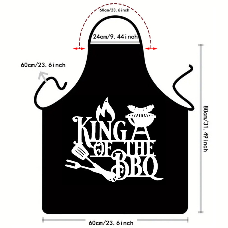 Customizable Waterproof Kitchen Bib Apron for Catering Use